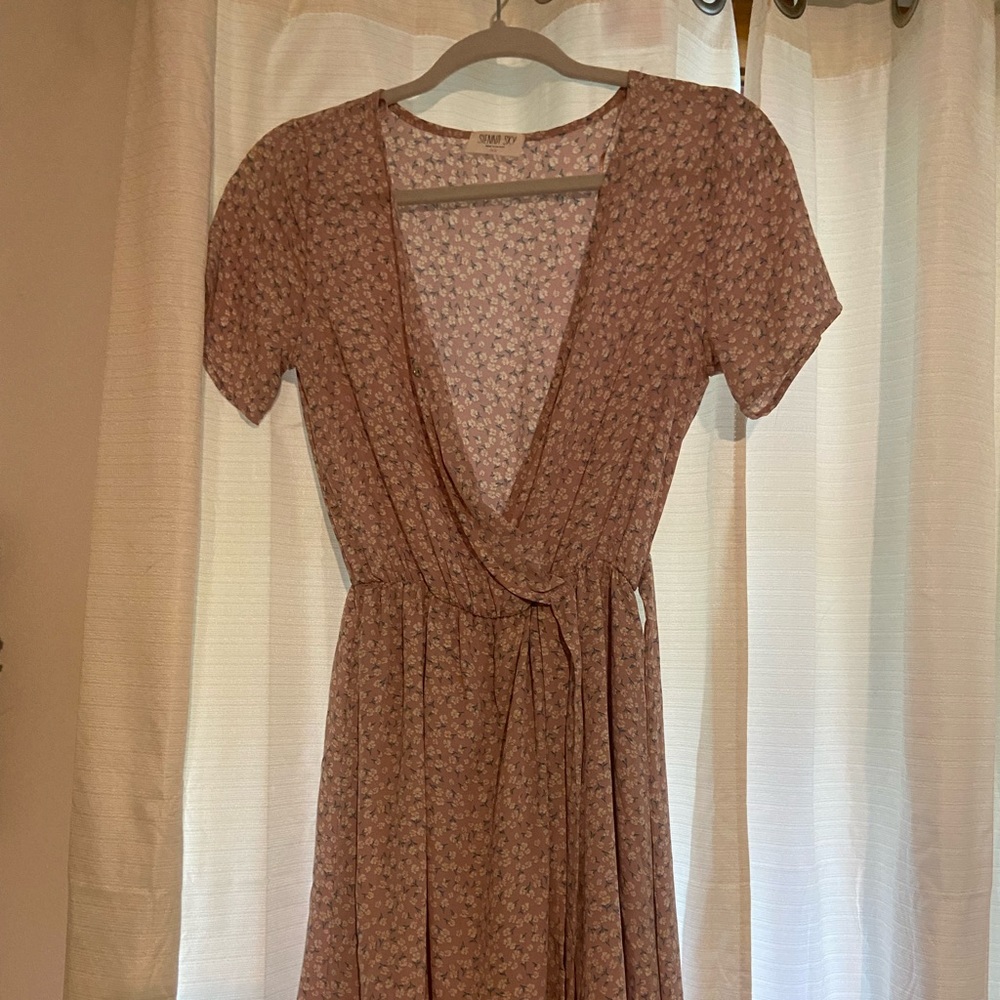 Spring midi dress